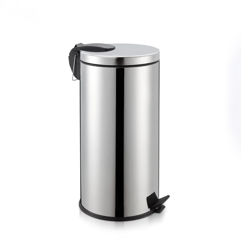 Large stainless steel foot pedal Dust Bin