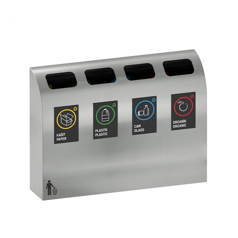 صندوق إعادة تدوير ستانليس ستيل Kenway Recycling Bin SRB-117